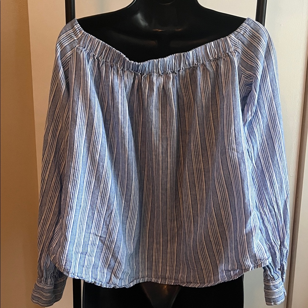 Free People linen/cotton top - Picture 5 of 7